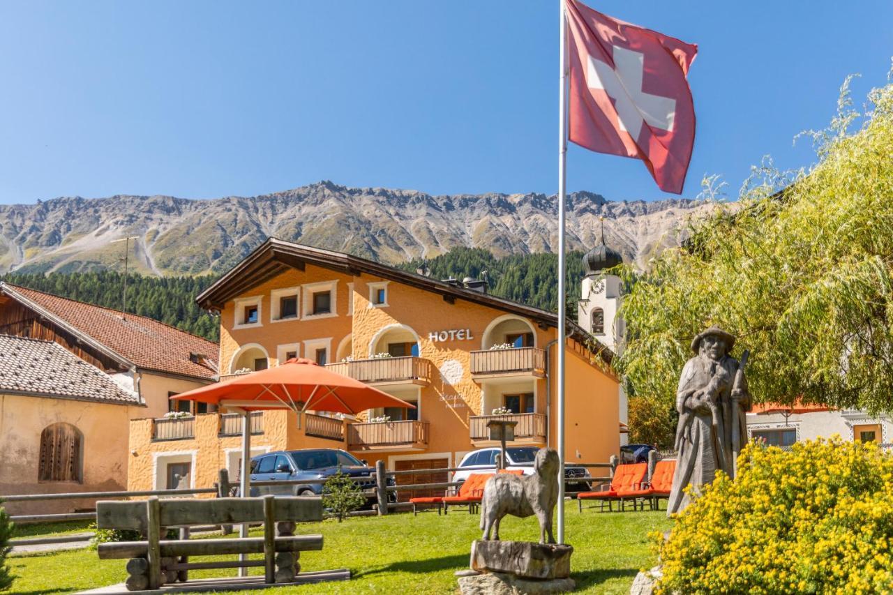 Hotel Landgasthof Staila Fuldera Eksteriør bilde